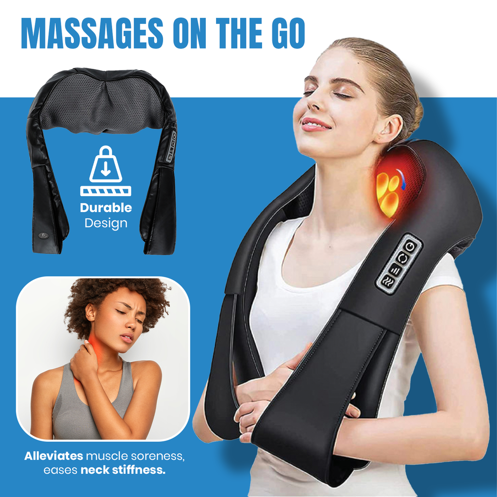 Aldera DeepRelief 3D Shiatsu Back & Neck Massager