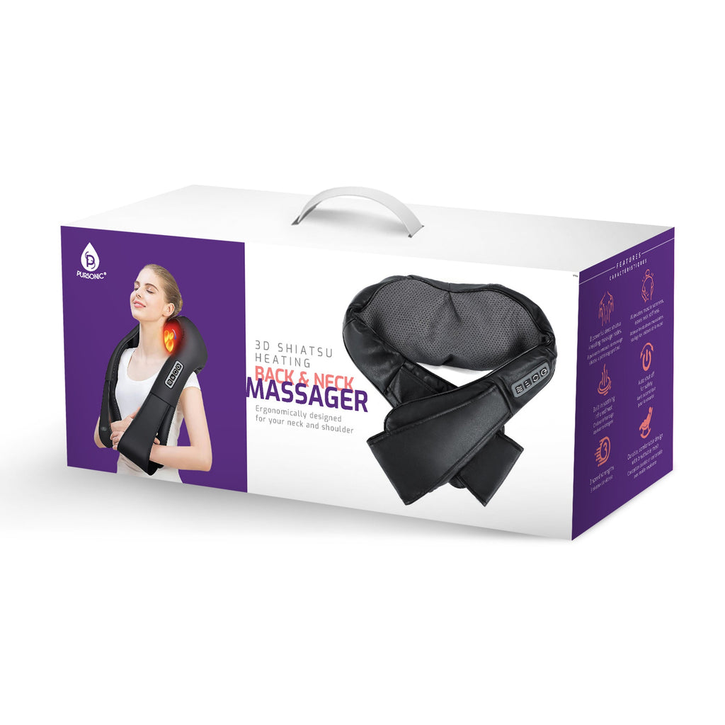 Aldera DeepRelief 3D Shiatsu Back & Neck Massager